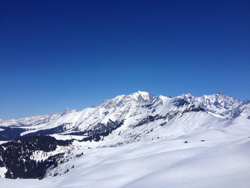 Aiguille Croche / Mt Joly / Mt Blanc Aiguille Croche / Mt Joly / Mt Blanc